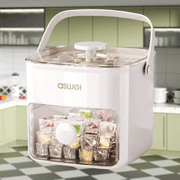 Portable Ice Maker Compact Large Capacity Creates 50 Ice Cubes Per Day