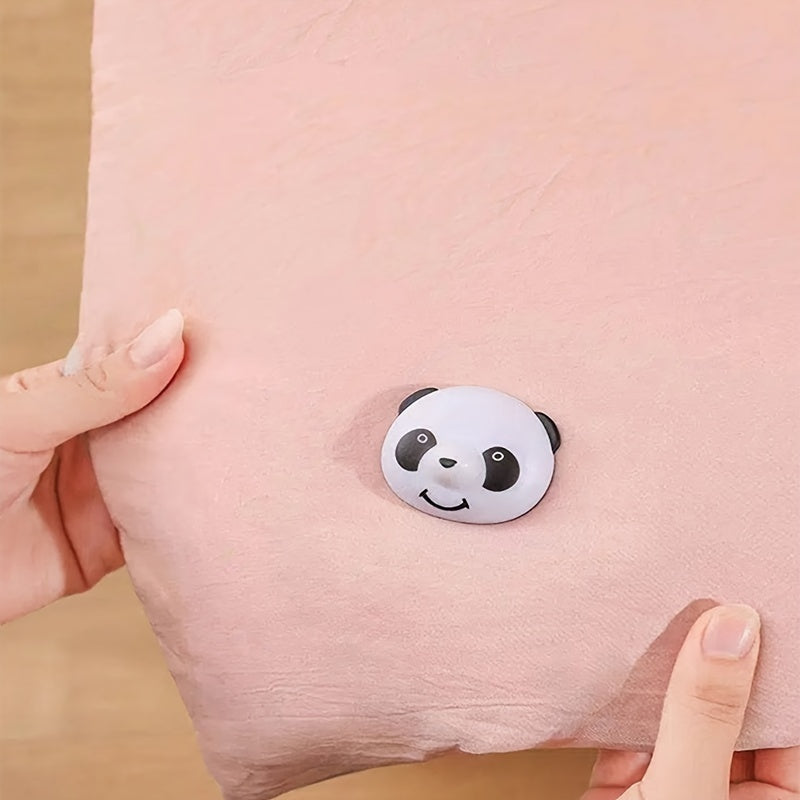 8-Piece Bedding Clips Set for Quilts Sheets and Sofa Covers Anti-Slip Corner Clips Easy-to-Clean PP Material