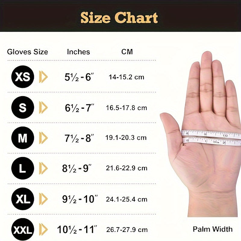 Guantes desechables de nitrilo negros, impermeables, para limpieza doméstica