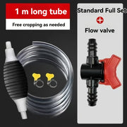 Portable Straw Pump with Flexible PVC Hose for Gas Oil Water Transfer