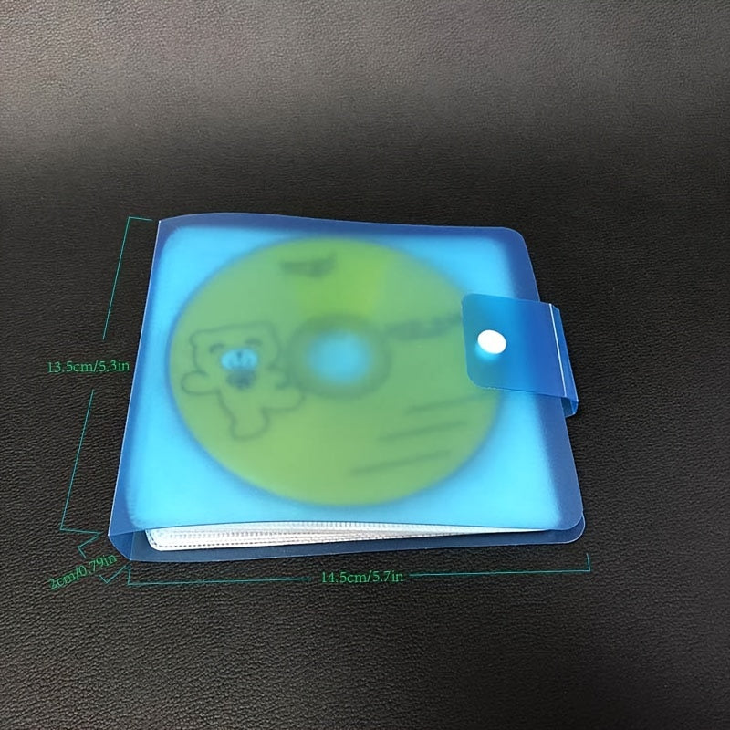 CD and DVD Storage Boxes Set of 12 or 36 with Disc Bags and Albums