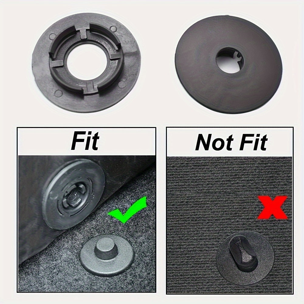 Car Floor Mat Clips Fastener Clamps for Vehicles Carpet Repair Accessories