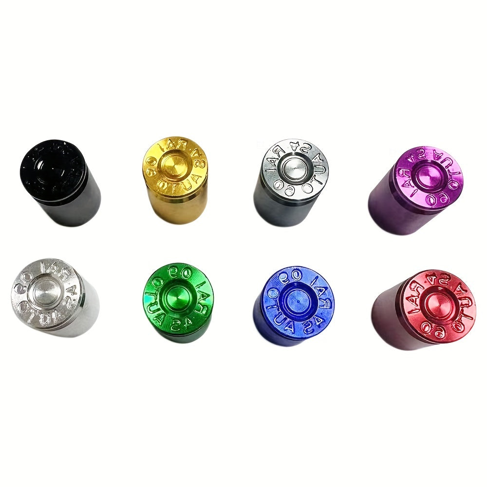 4 шт. серебряных колпачков на вентиль шины для автомобиля, грузовика, мотоцикла, велосипеда, крышка от пыли