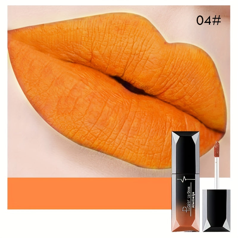 Velvet Matte Liquid Lipstick Long-Lasting Waterproof Berry Nude Tones