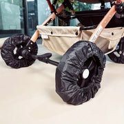 Large Polyester Wheel Protectors for Strollers and Trolleys 2-Pack
