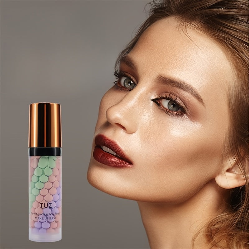 Crema hidratante prebase iluminadora para tono de piel de 3 colores para mujer