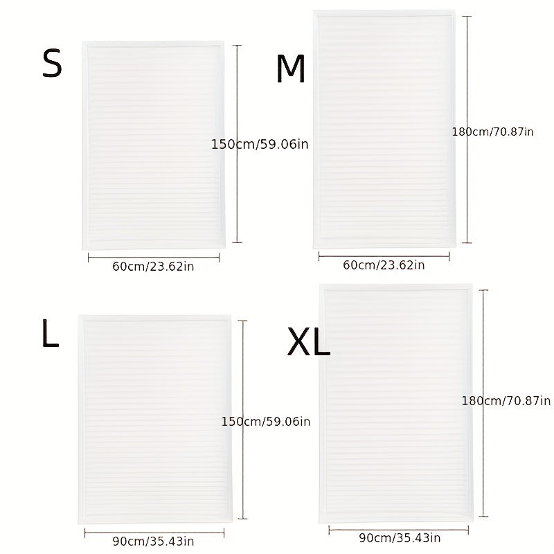 Pleated Curtains for Bedroom Office Living Room Semi-Shading Privacy Non-Woven Fabric