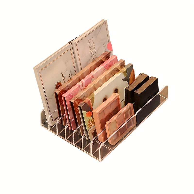 Clear DVD CD Storage Rack Organizer for Home Office Cosmetics and Blushes