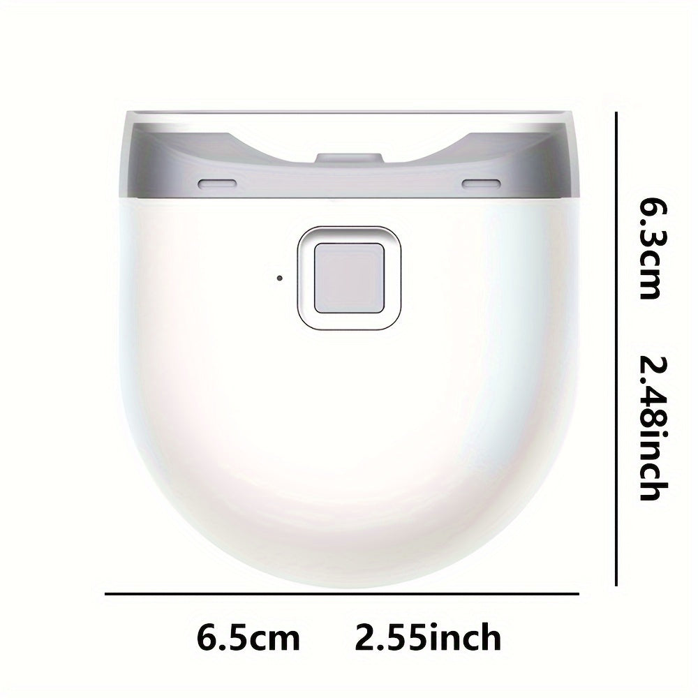 Qayta zaryadlanadigan elektr tirnoq kesgichi xavfsiz va oson kesish uchun, qo'llar va oyoqlar uchun mos. Keksalar va yoshlar uchun ajoyib. 300mAh litiy batareyasi bilan USB orqali zaryadlash.