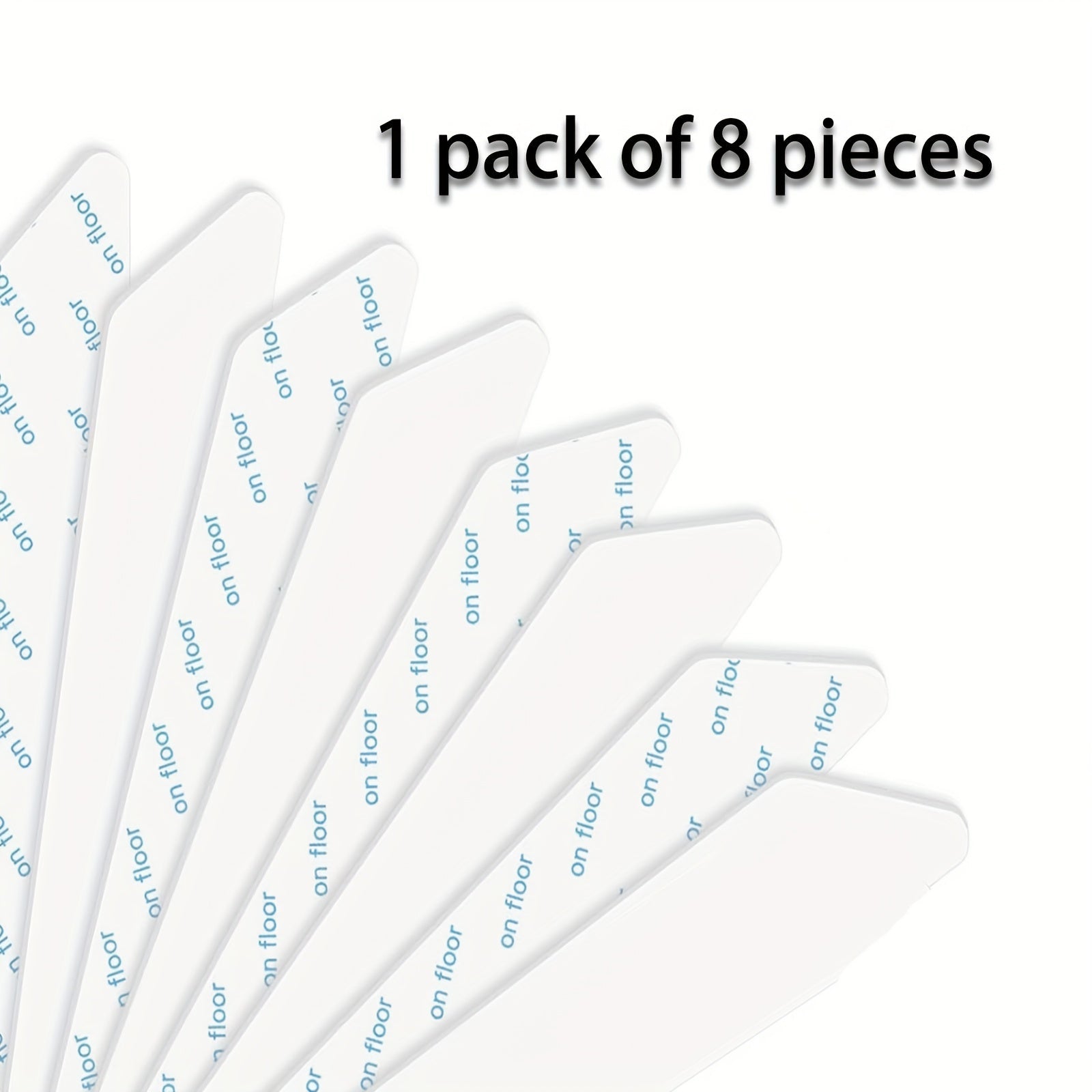 Almohadillas adhesivas reutilizables de doble cara para alfombras para suelos de madera dura, seguras y sin costuras