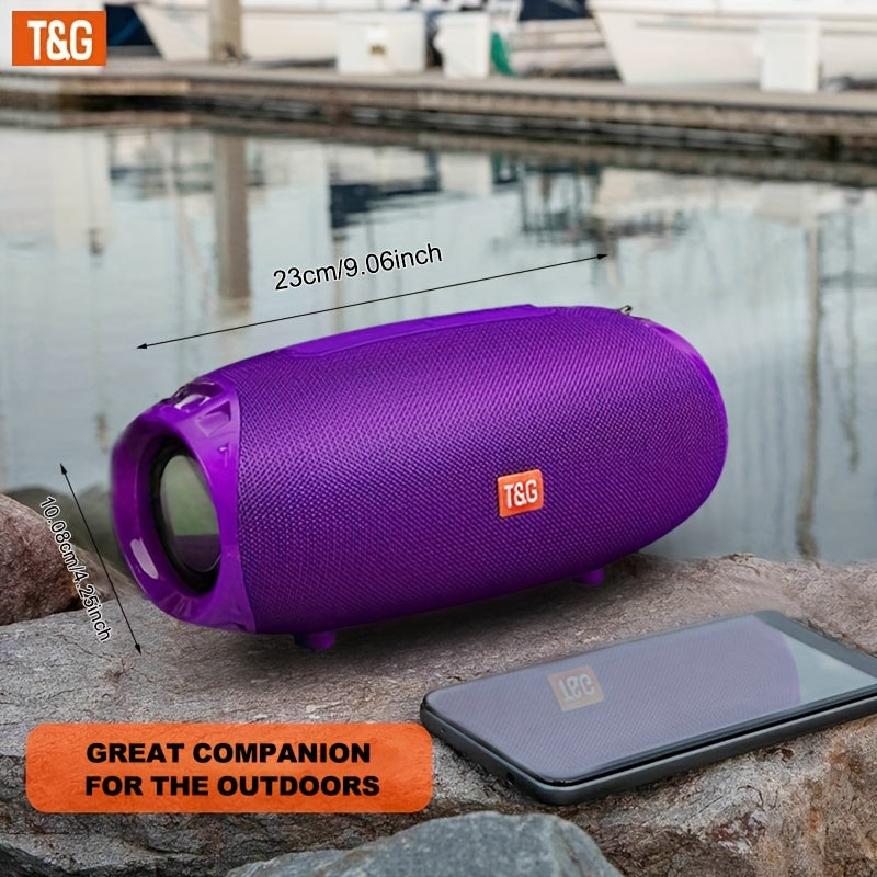 Wireless Portable Speaker with 5.1 Surround Sound Dual Speakers Hi-Res Audio TWS USB Charging