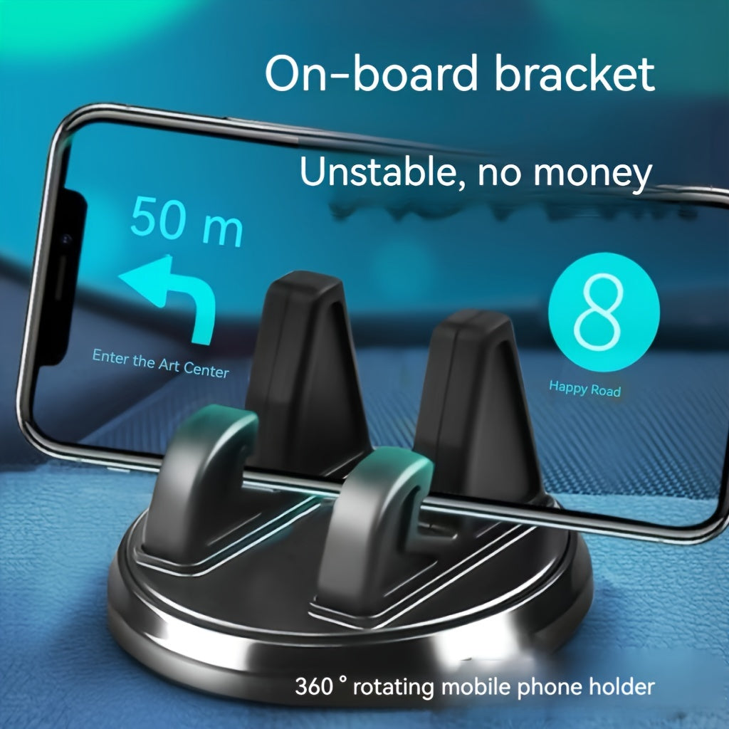 Soporte universal para coche con soporte giratorio para teléfonos en el tablero