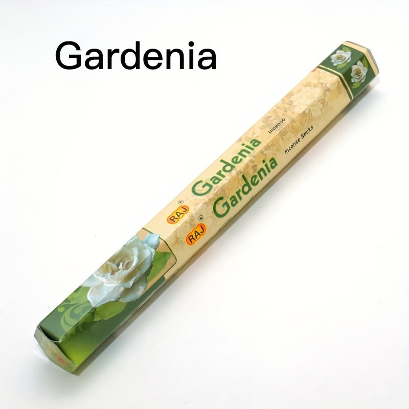 20 шт. коробка ароматерапевтических полосок с 20 благовониями различных ароматов из Индии. Идеально подходит для йоги, медитации и домашнего декора.