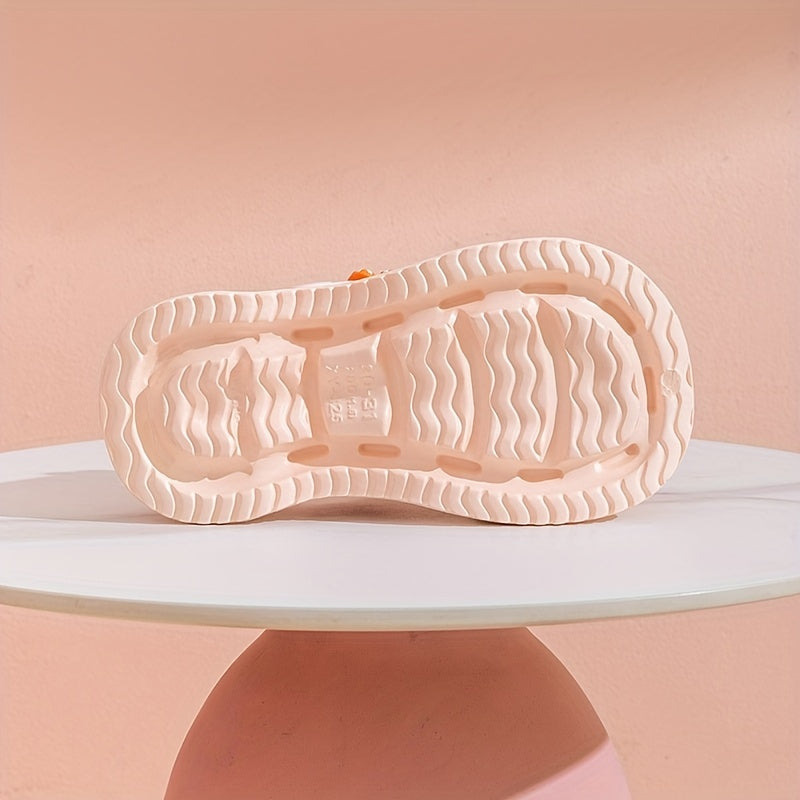 Girls Floral Print Clog Sandals All-Season EVA Mary Jane Shoes in Assorted Colors