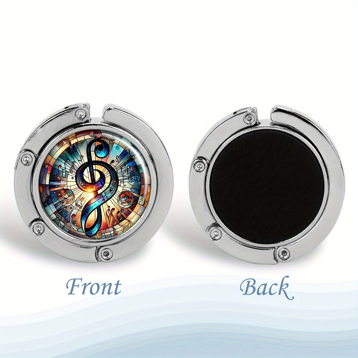 Zamonaviy va Amaliy Musiqa Kaliti Qiyshayadigan Sumka Osig'i - Stol uchun Qisqa Sumka Qulfi, Metalldan Yasalgan