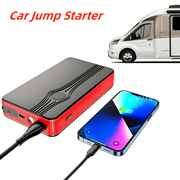 Портативный аккумулятор для запуска автомобиля с USB-зарядкой и перезаряжаемой литий-полимерной батареей