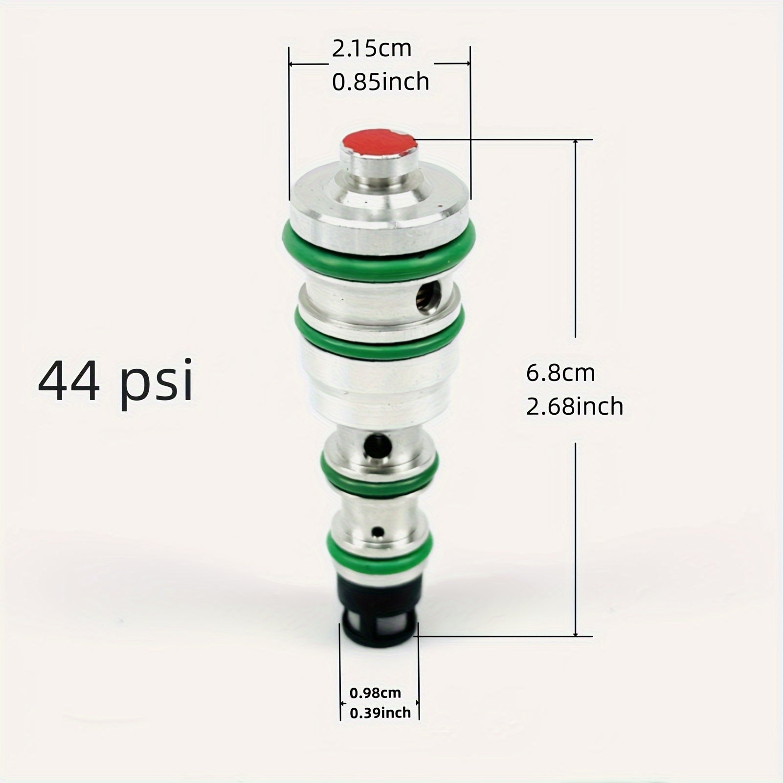 Compressor Control Valve Set Stainless Steel For Cars 40-44 Psi Pressure