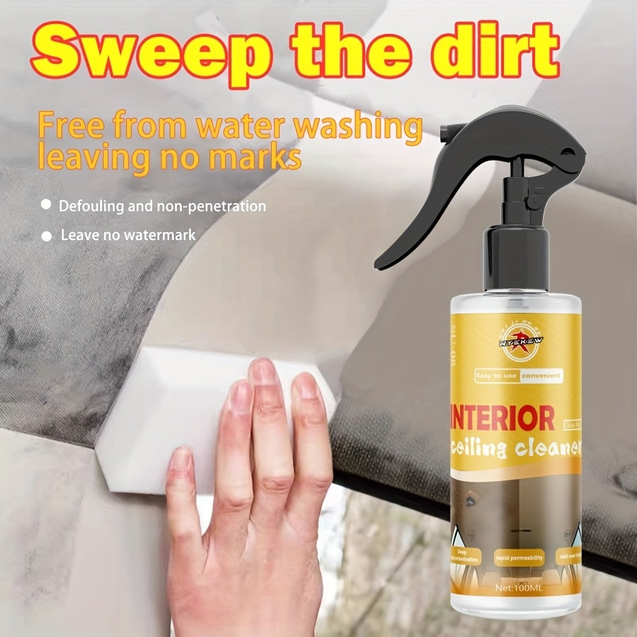 Multi-Purpose Car Interior Cleaner Spray for Fabric and Surfaces