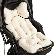 Baby Stroller Seat Pad Cotton Cushion for Autumn Winter Breathable Embroidered Hand Wash