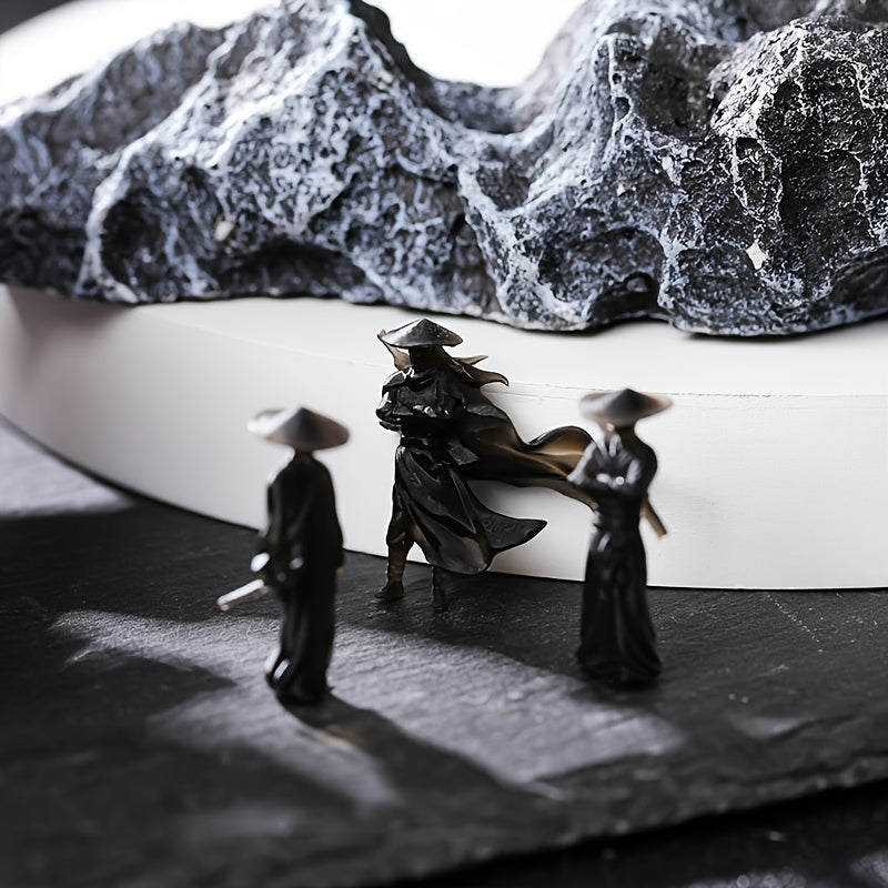 6pcs Car Interior Decoration Accessories Center Console Stickers for Daily Use