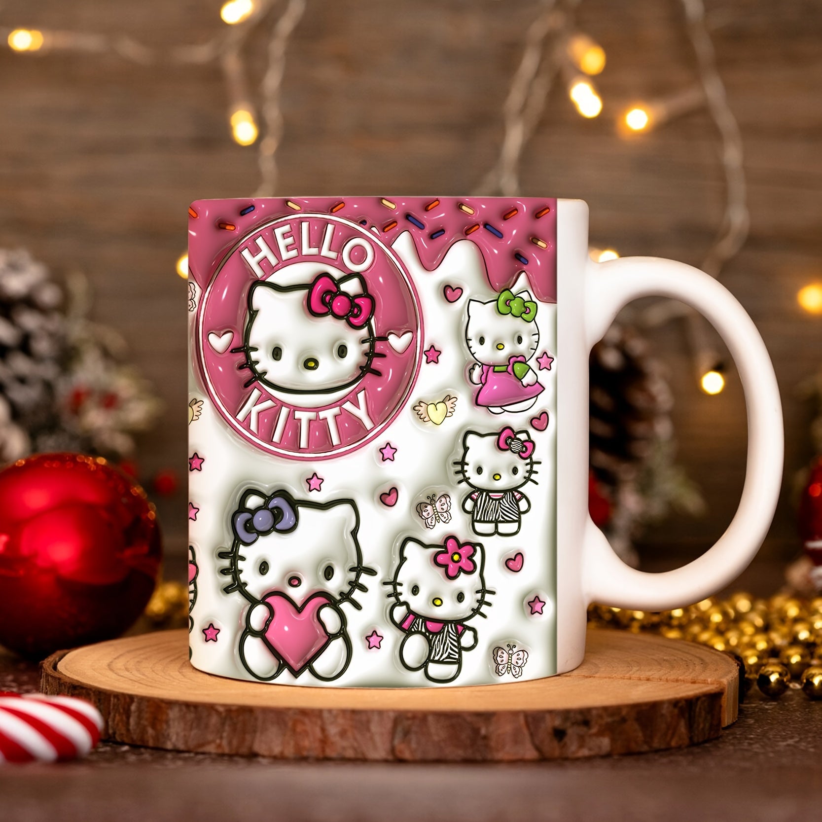 Ceramic Hello Kitty Coffee Mug for All Seasons and Holidays