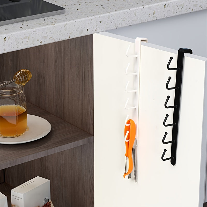 Metal Nail-Free Hooks for Kitchen and Bedroom Hanging Cups Clothes Keys Utensils Bags