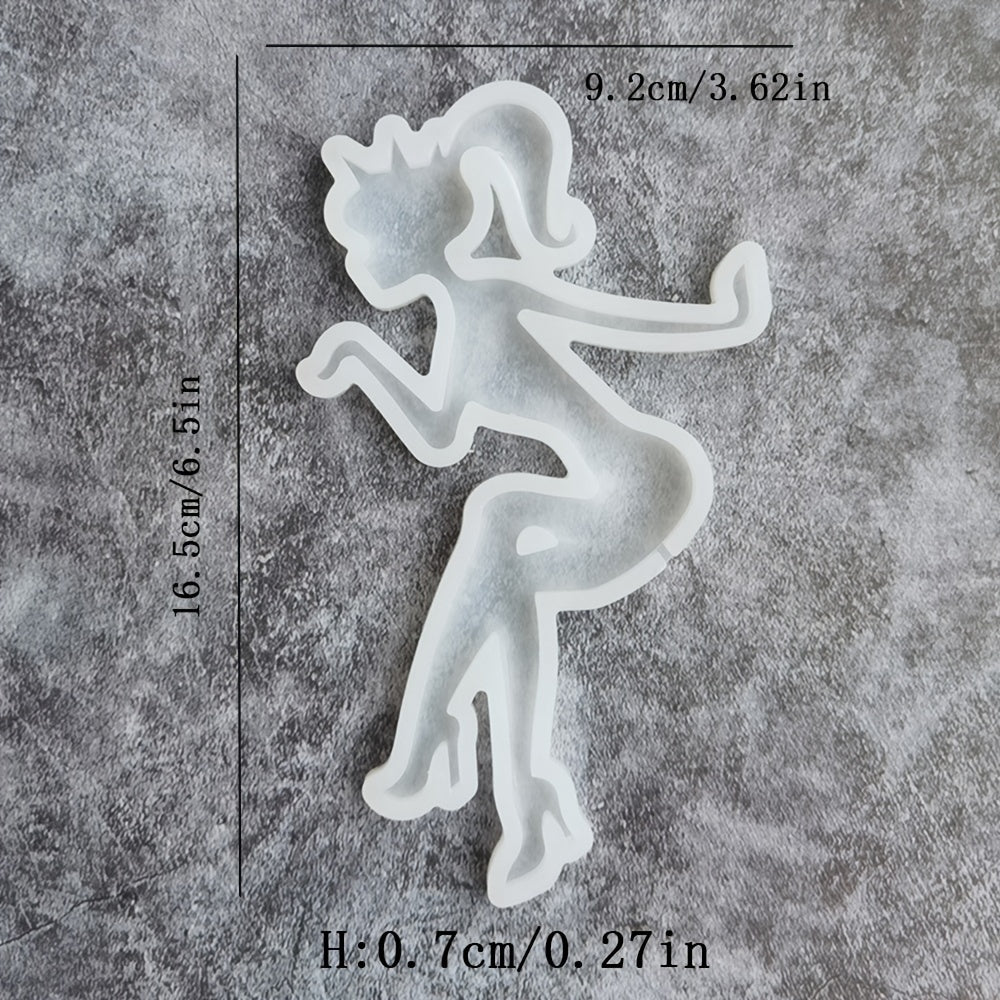 Silicone Lollipop Mold for Teen Girls Flower Season Design DIY Starry Lollipop and Chocolate Candy