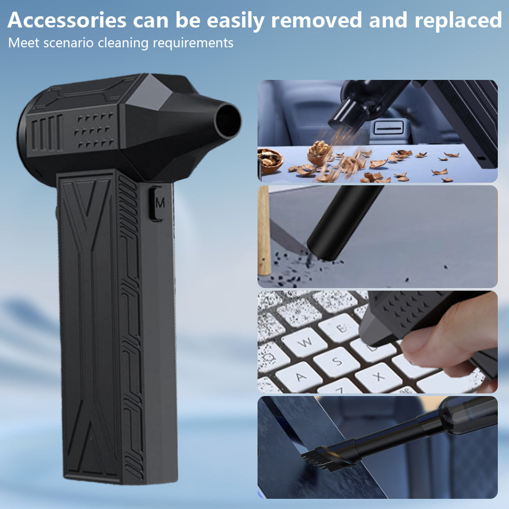 Portable Handheld Turbofan Air Cannon High-Speed Brushless Mini Fan