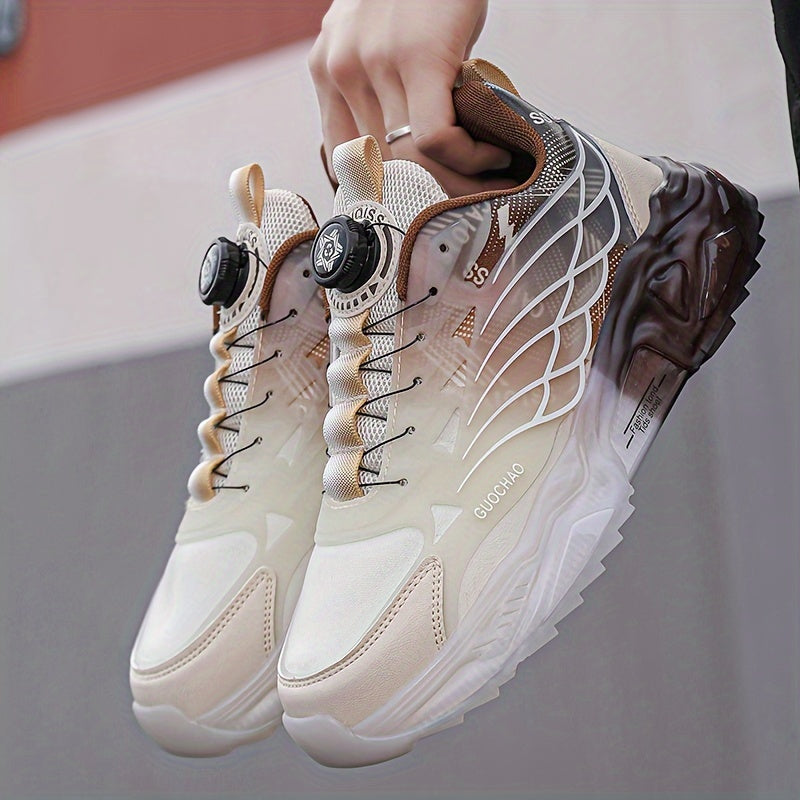 Unisex Casual Non-Slip Sneakers with Thick Sole All-Season EVA TPU