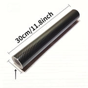 Motorcycle Carbon Fiber Sticker Waterproof Glossy Vinyl Decal Roll Multi Size