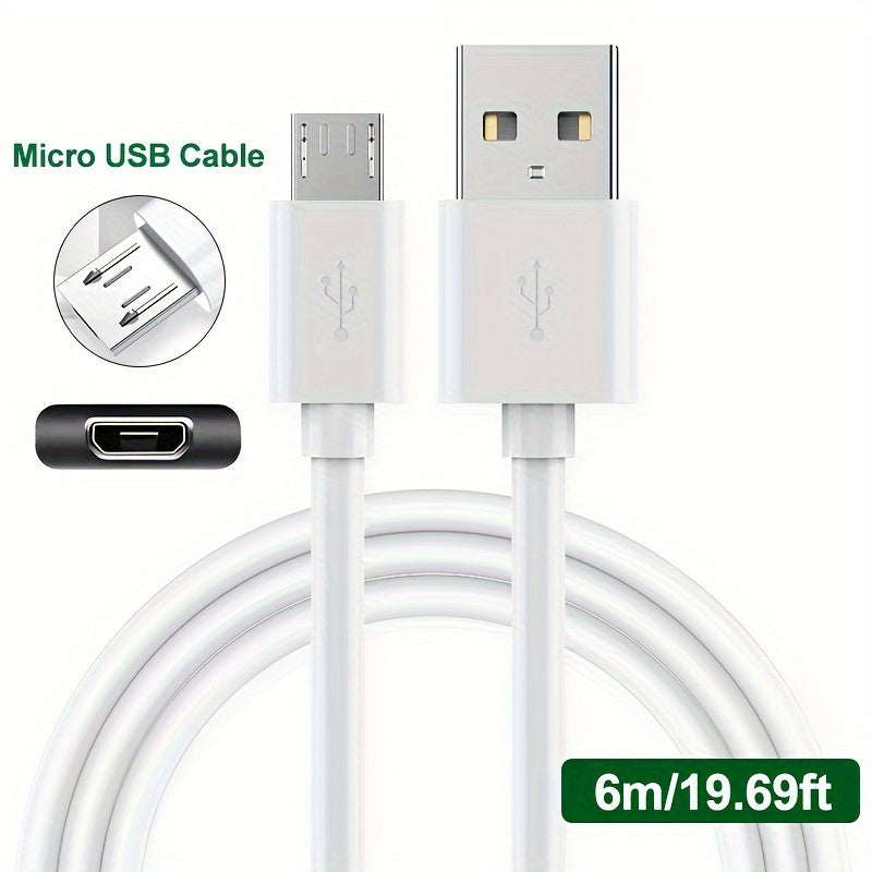 14m Micro USB Extension Cable for Devices Charging and Power Extension