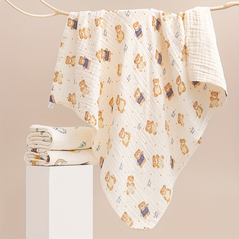 Bolalar uchun yumshoq va singdiruvchi paxta yuz sochiq, uy hammomlari uchun mukammal.