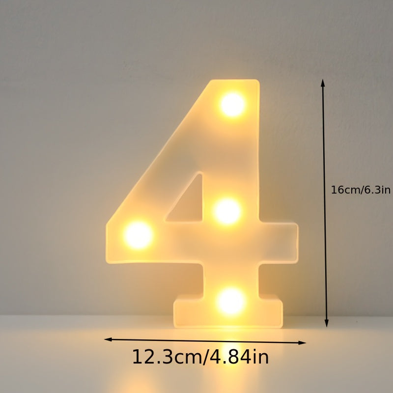 LED Alphabet Letter Lights for Home Decor Wedding Birthday Christmas Party