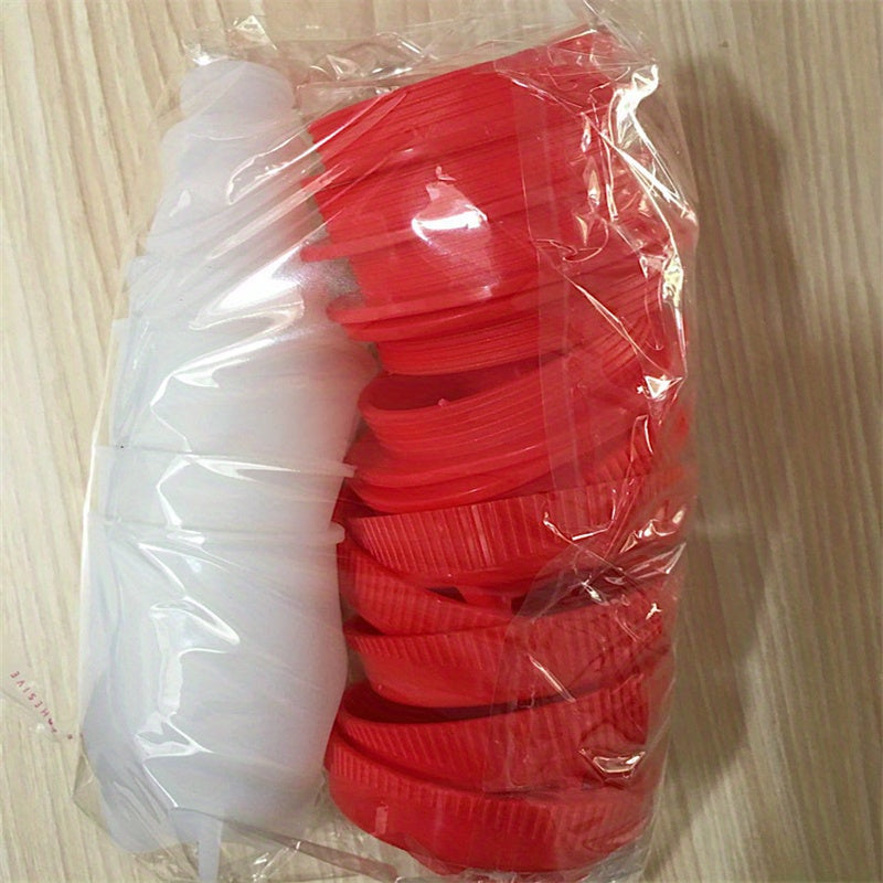 Silicone Egg Cups for Steamed Eggs Baking and Cooking Red Set of 4