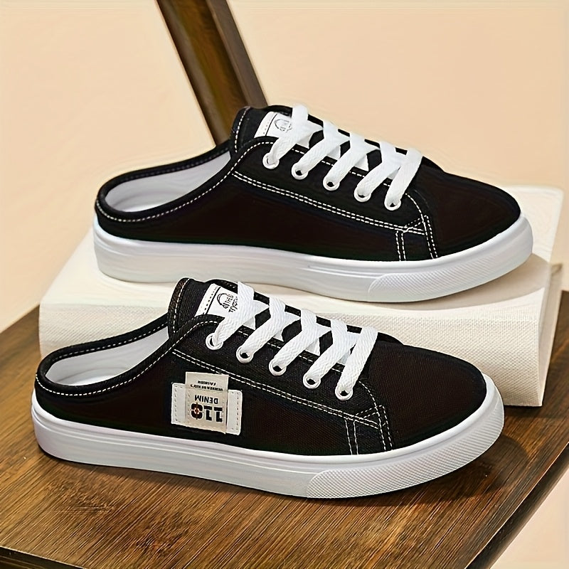 Women’s Lace-Up Flats Comfortable Lightweight Breathable Shoes