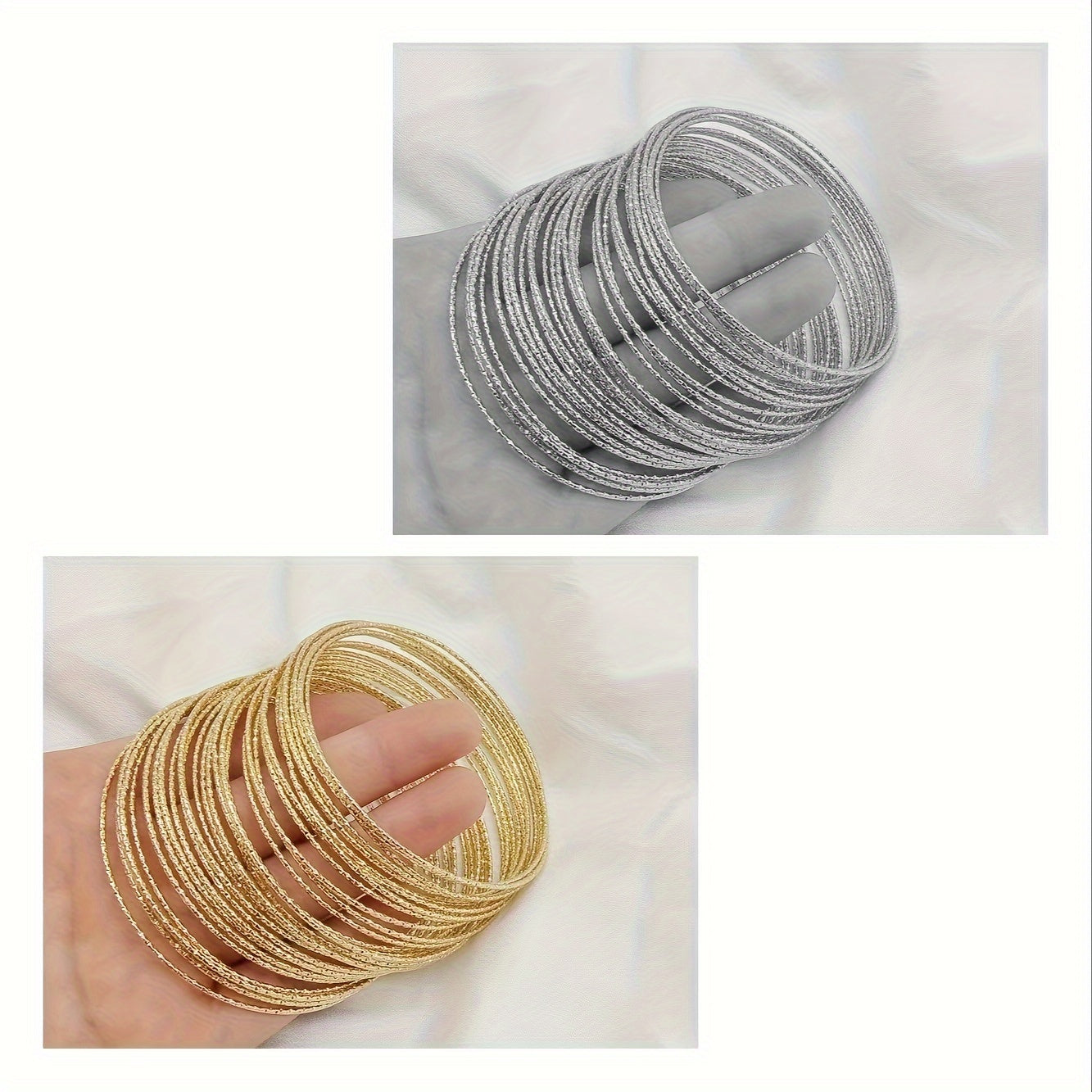 Women’s Gold Star-Shaped Bracelets Set for Daily Wear or Gift