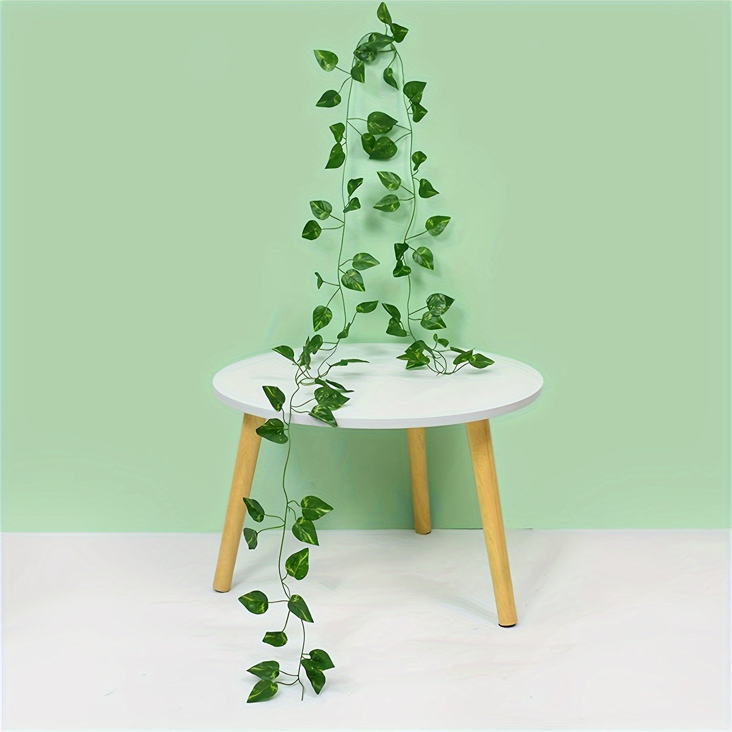 Sun'iy ivy garlanti 12 ta to'plam devor bezaklari uchun, o'rmon temali partiyalarda, to'ylar va ichki tashqi foydalanish uchun