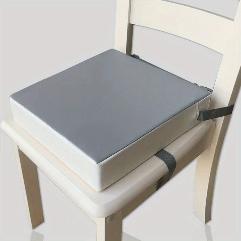 Asiento elevador para bebé y niño pequeño con correas, cojín lavable, acolchado grueso para silla alta