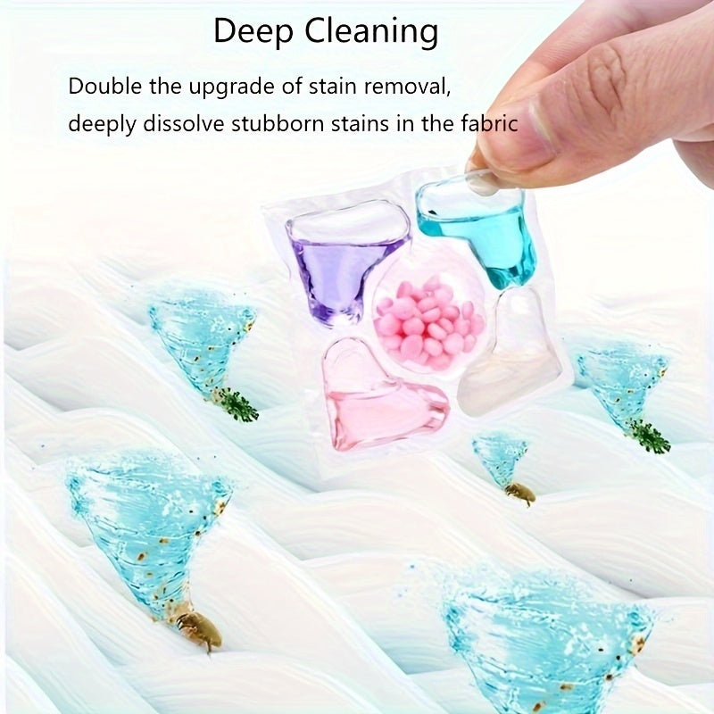 5-in-1 Laundry Pods with Long-Lasting Fragrance and Softening Formaldehyde-Free