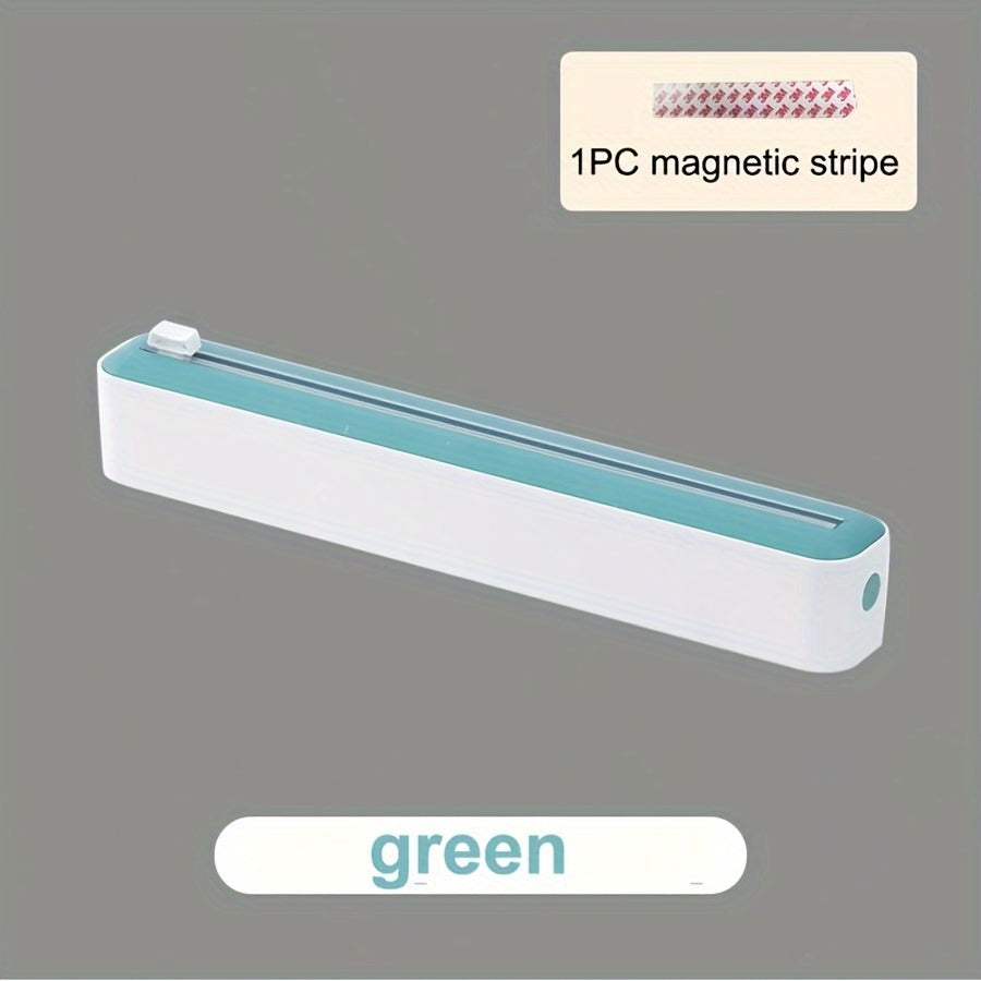 Plastik Film Kesuvchi, Yangilangan Film uchun Magnit Dispenser, Muzlatgichga Mos Umumiy Kesish Qutisi, Plastik Qadoqlash uchun Qayta To'ldiriladigan Dispenser va Kesuvchi, Temir Qog'ozni Kesish va Boshqalar uchun Oshxona Asosiy Mahsuloti