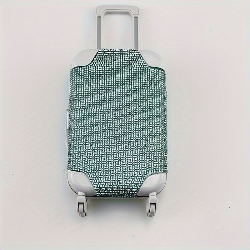 Plastic Jewelry Storage Box Mini Suitcase Organizer for Accessories Shoes Watches