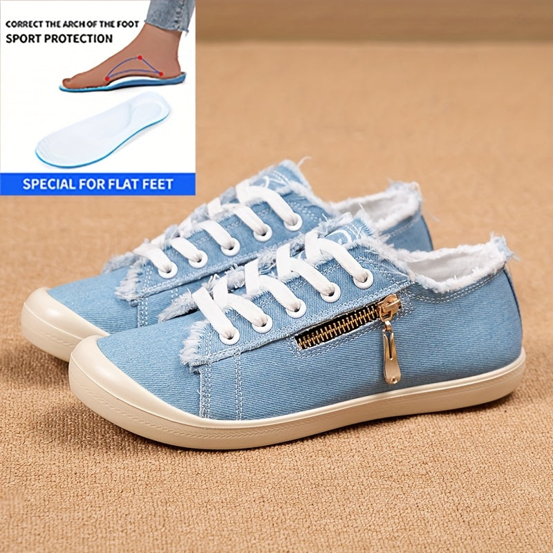 Unisex Spring Fleece Casual Flat Sports Shoes for Students