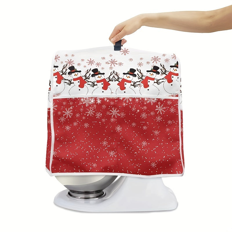 Christmas Kitchen Appliance Cover for Blender and Coffee Maker Dust Protector