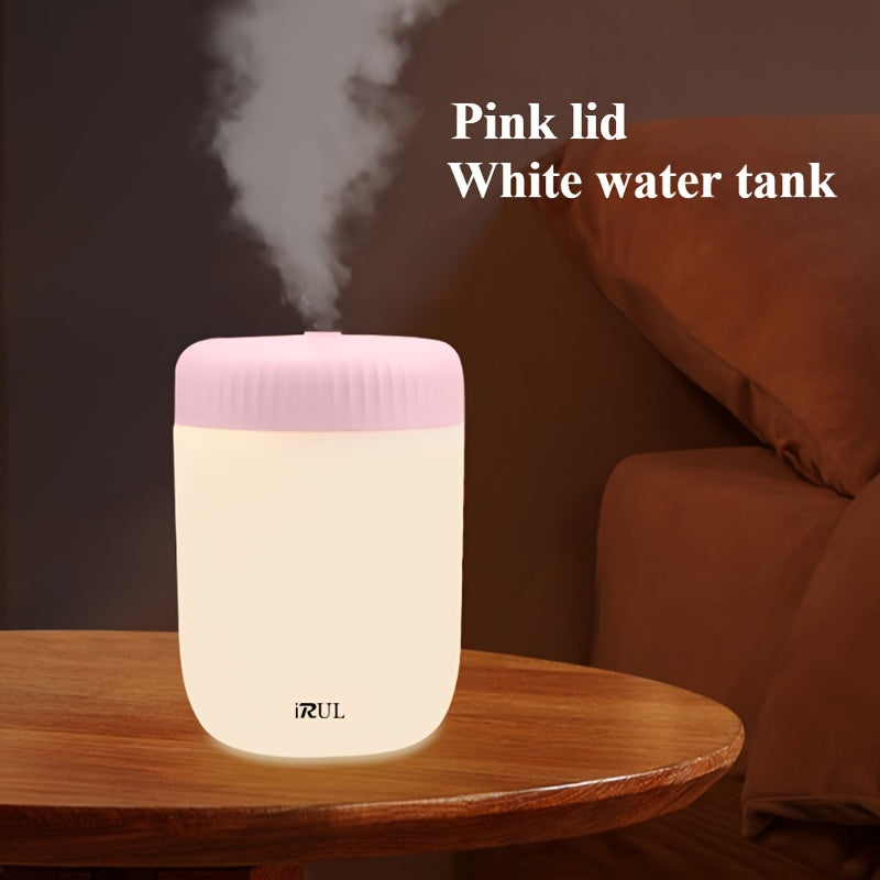 Humidifier with Nightlight USB Portable Silent Water Level Control