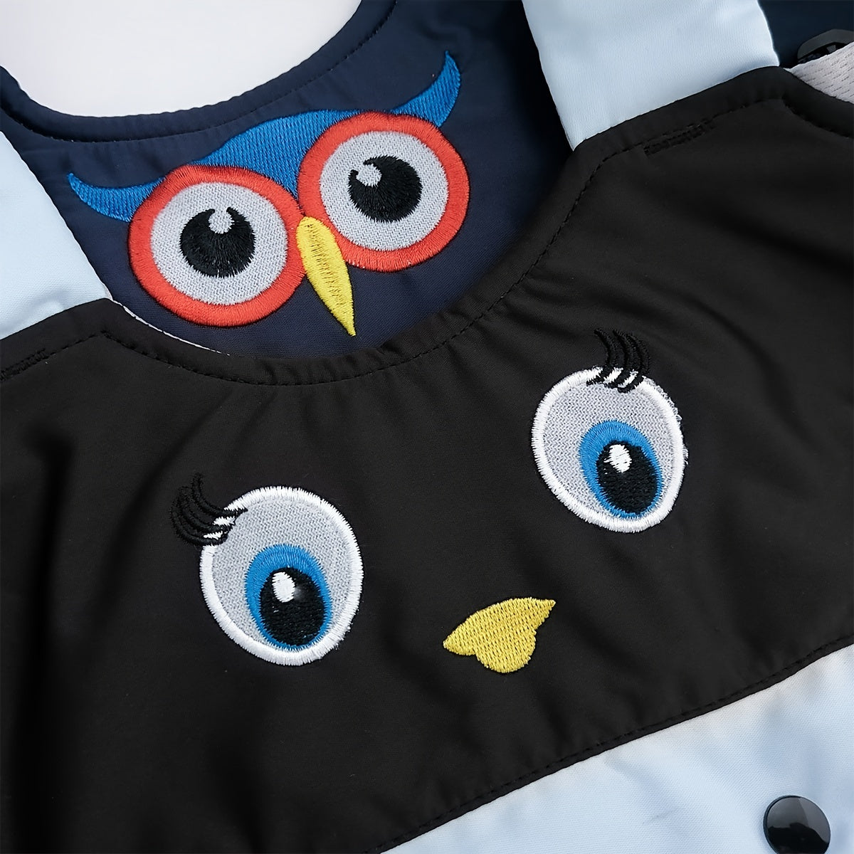 Adjustable Baby Walker Harness with Cartoon Embroidery Breathable Learning Aid for Infants and Toddlers 0-3 Years