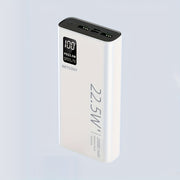 20000mAh Portable Power Bank with Fast Charging for iPhone Huawei Xiaomi White