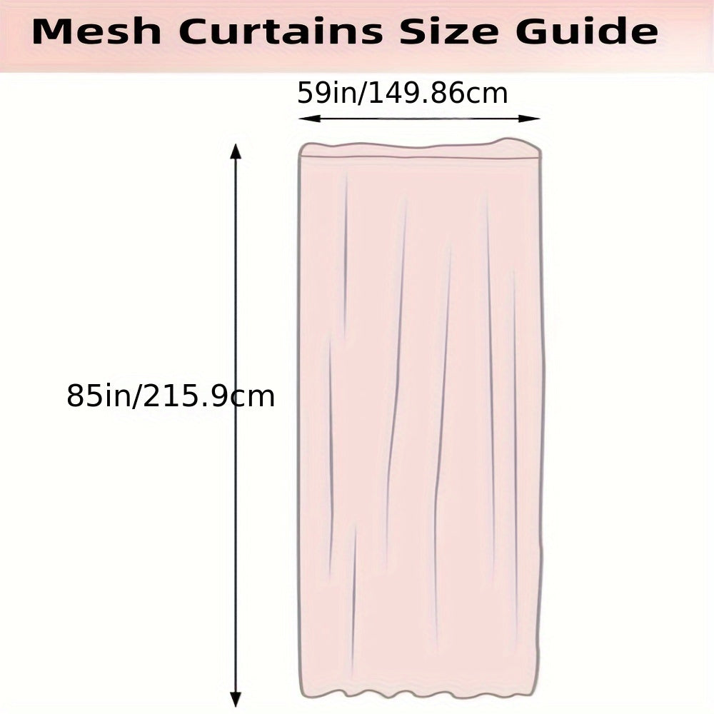 White Tulle Backdrop Curtain for Parties Weddings Home Decor 150x215cm