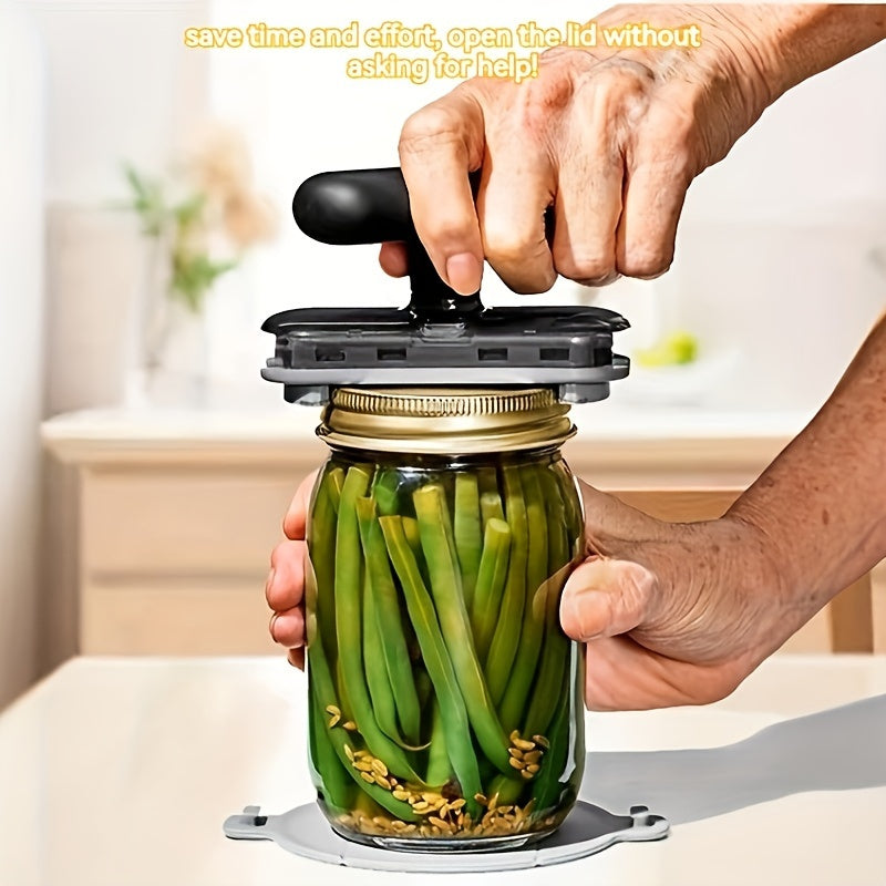 Multifunctional Kitchen Tool ABS Manual Jar Opener Lid Remover Handheld