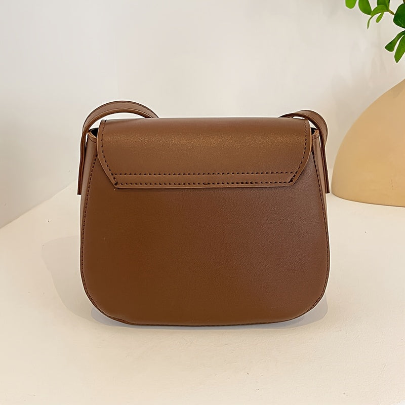 Black Mini Square Bag Crossbody Shoulder Bag Fashion Small PU Bag