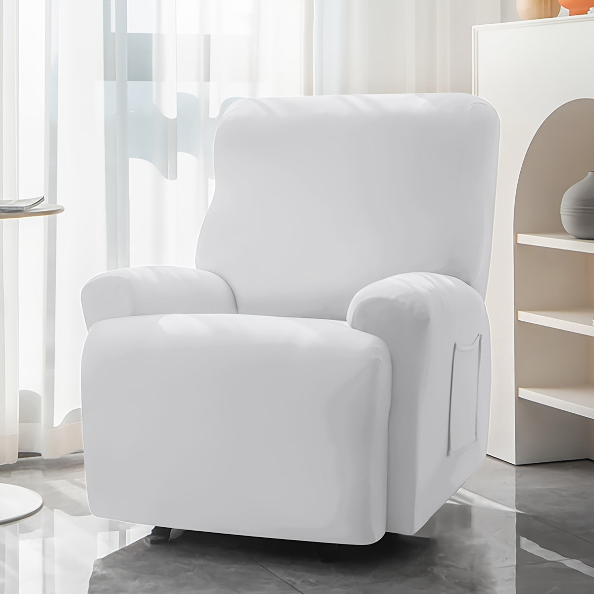 Водонепроницаемый однотонный чехол для дивана-кресла Chivas для домашней спальни.